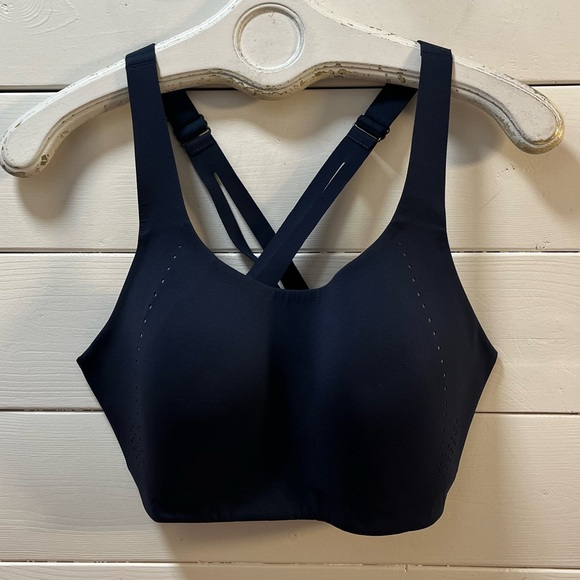 LULULEMON Navy Crossback Sports Bra 38D - Picture 3 of 8